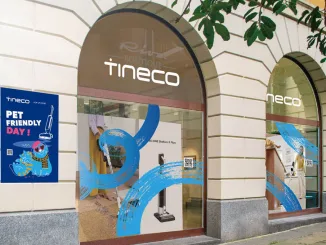 Tineco apre un nuovo pop-up store a Milano per presentare FLOOR ONE S9 Artist Series, lavapavimenti pensato anche per chi vive con animali domestici