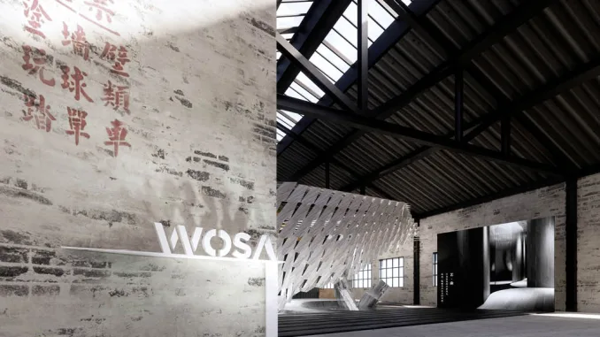Vista ingresso showroom WOSA Sintered Stone