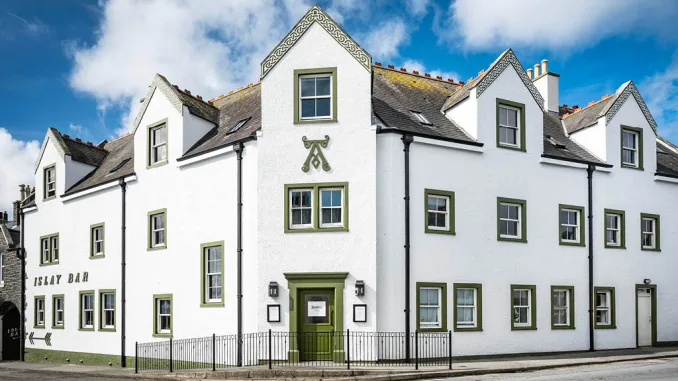 Ardbeg House Islay boutique hotel con Islay Bar a Port Ellen