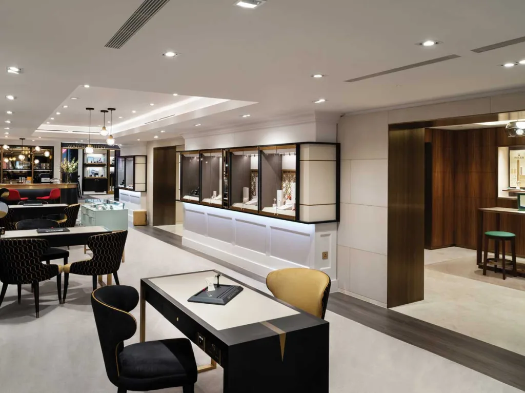 Rolex Room in the Baker Brothers jewellery store in Bedford