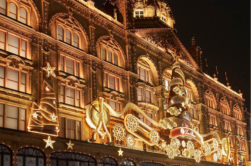 Vetrine Loro Piana da Harrod's