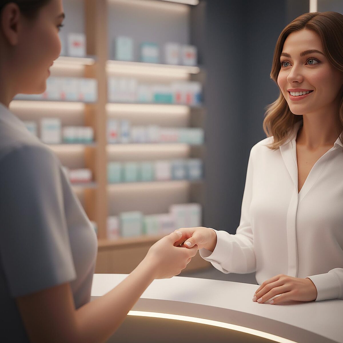 Affidamento del cliente in farmacia attraverso consulenza personalizzata del team