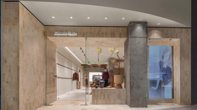 AimeeHe Studio retail store in Shenzhen