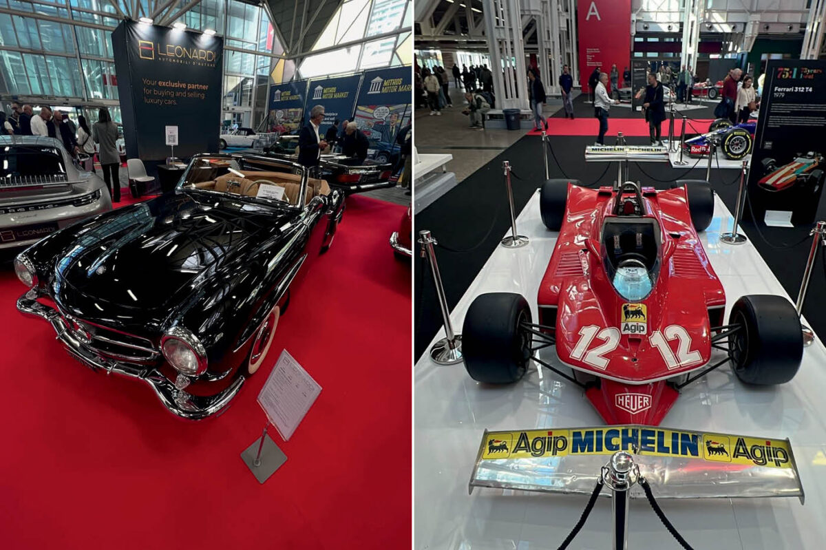 Auto d'epoca a Eicma 2025