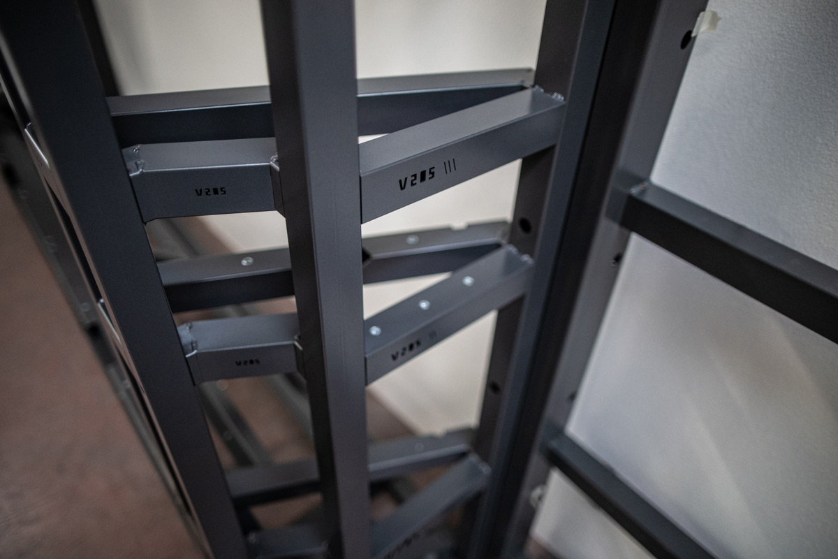 bent metal profile for retail furniture structures