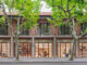 Facciata del concept store Frette a Shanghai progettato da Still Young in edificio Shikumen