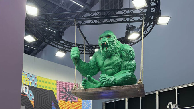 Green Kong allestimento stand Montecolino a Euroshop 2026
