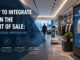 Concept di retail design con robot, display interattivo e AI integrata nel punto vendita