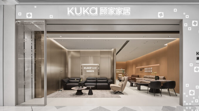 Facciata del KUKA | JOY Living & Dining Showroom a Hangzhou progettato da STILL YOUNG