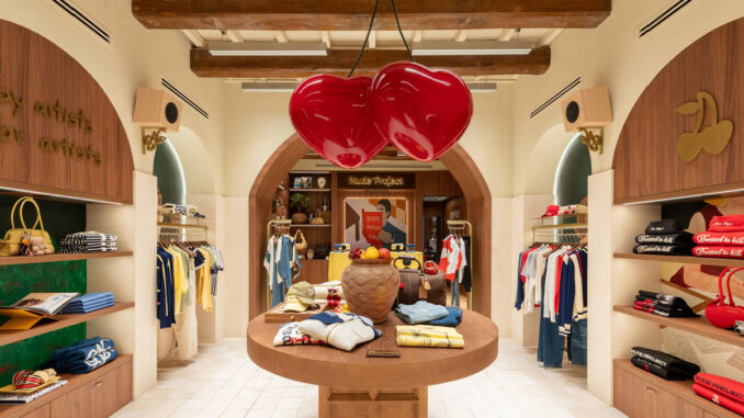 Flagship store Nude Project a Roma by El Departamento