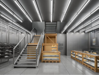 Interno del flagship store HARMAY a Pechino progettato da AIM Architecture