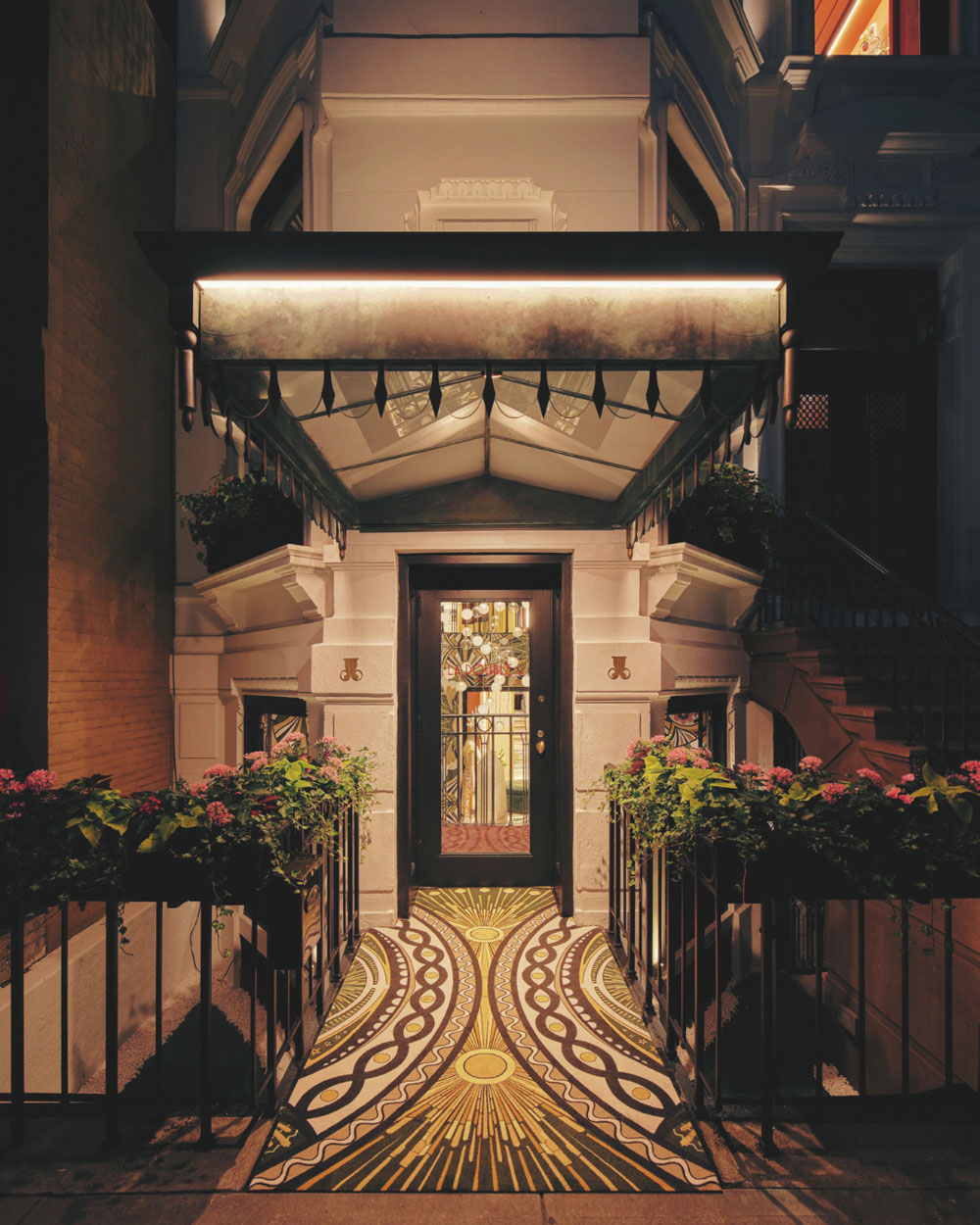 Entrance to the La DoubleJ flagship store in New York