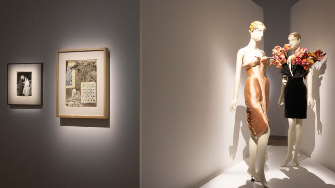 Allestimento della mostra “Dalí e la Moda” a Palazzo Reale Milano