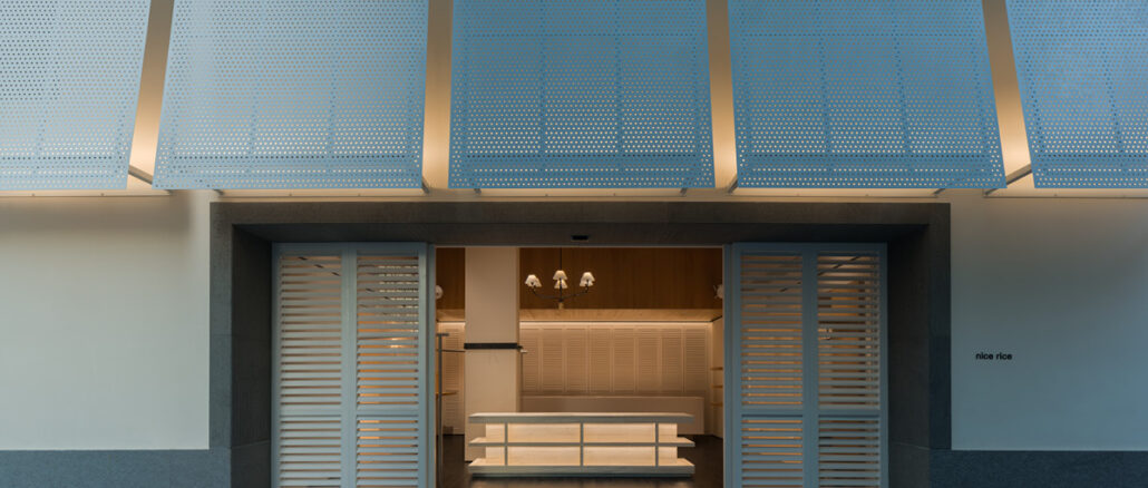 Concept store nice rice Upper Hills a Shenzhen progettato da say architects