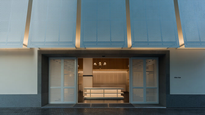 Concept store nice rice Upper Hills a Shenzhen progettato da say architects