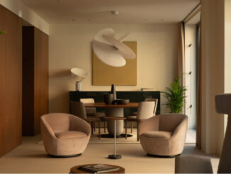 Showroom Pianca a Palermo progettato da La Leta Architettura, con area living e zona pranzo