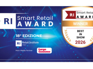 Smart Retail Award 2026 di Retail Institute Italy, XVIII edizione del premio dedicato alla Customer Experience nel Retail.